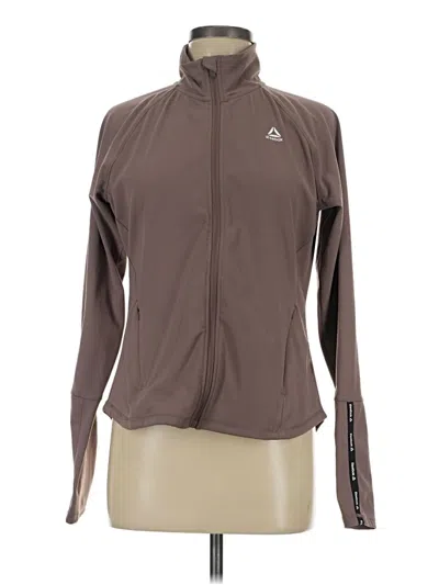 Pre-owned Reebok Track Jacket In Tan