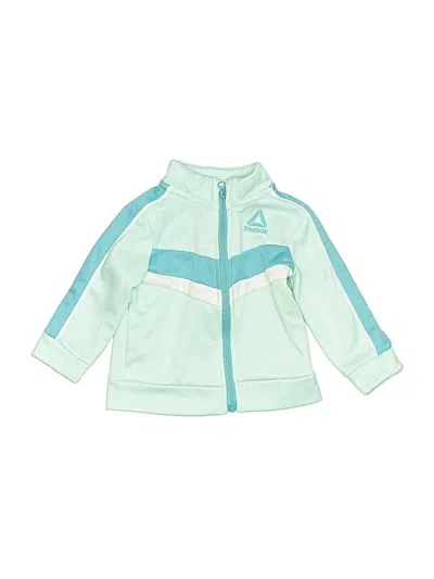 Pre-owned Reebok Babies' Track Jacket In Teal