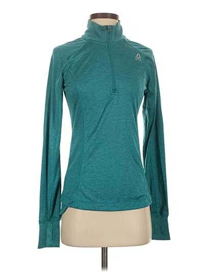 Pre-owned Reebok Track Jacket In Teal