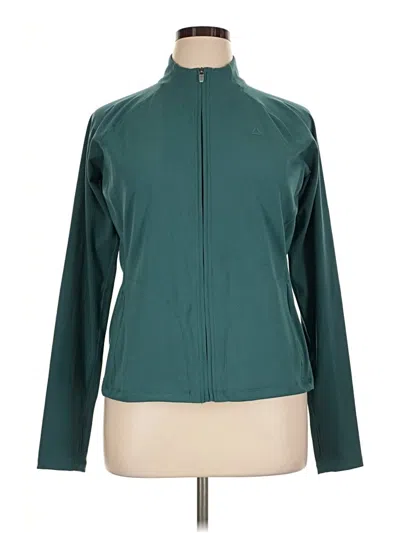 Pre-owned Reebok Track Jacket In Teal