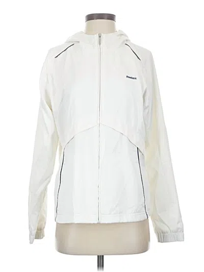 Pre-owned Reebok Track Jacket In White