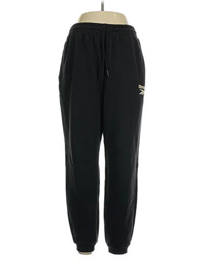 Pre-owned Reebok Track Pants In Black