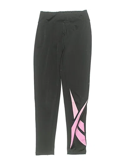 Pre-owned Reebok Kids' Track Pants In Black