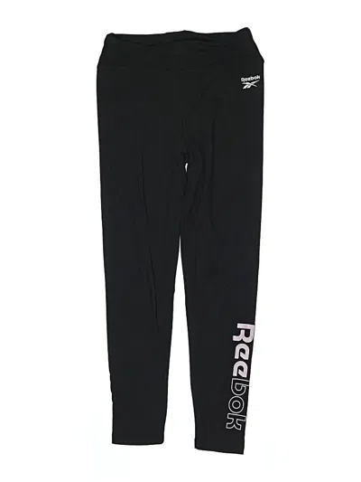 Pre-owned Reebok Kids' Track Pants In Black