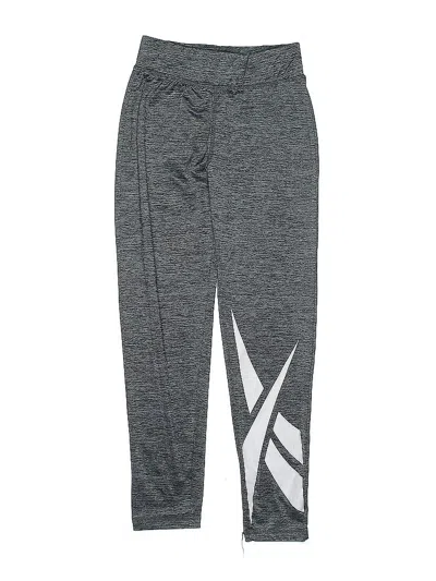 Pre-owned Reebok Kids' Track Pants In Gray
