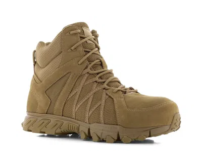 Reebok Trailgrip Tactical Waterproof Work Boot In Brown
