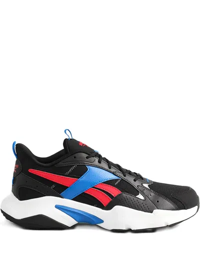 Reebok Turbo Restyle "white/red/blue" Sneakers In Black