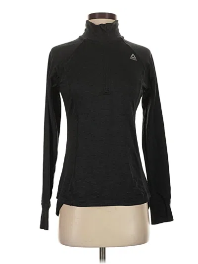 Pre-owned Reebok Turtleneck Sweater In Black