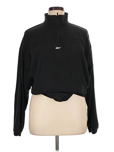 Pre-owned Reebok Turtleneck Sweater In Black