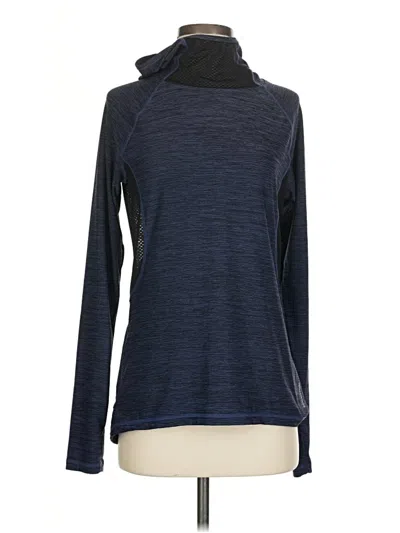 Pre-owned Reebok Turtleneck Sweater In Blue