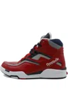 Reebok Twilight Zone Pump Sneakers In Red
