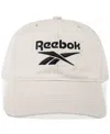 Reebok Logo Cap In Natural