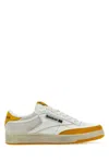 Reebok Two-tone Leather And Suede Club C Sneakers