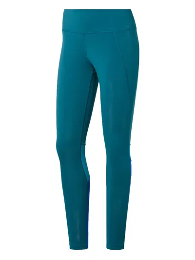 Reebok Two-toned Leggings In Blue