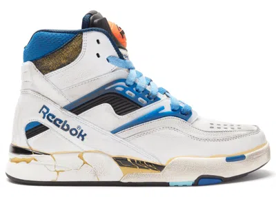 Pre-owned Reebok Tz Pump Deadstock Maison Margiela Sneakers In White/black/blue