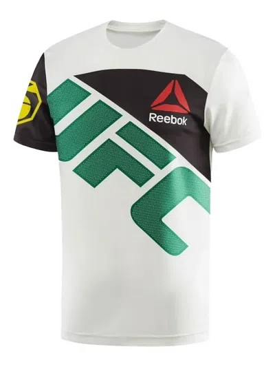 Reebok Ufc Fighter Kit T-shirt In White
