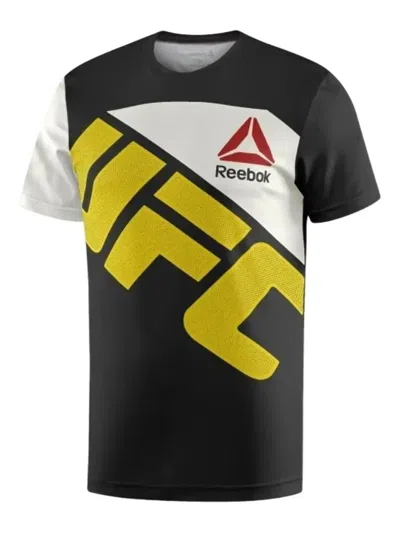 Reebok Ufc Fighter T-shirt In Black