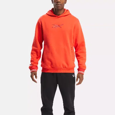 Reebok Unisex Classics Uniform Hoodie In Dynamic Red