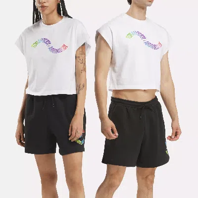 Reebok Unisex Pride Crop T-shirt In White