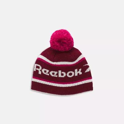 Reebok Unisex  Classic Beanie With Pompom In In Semi Proud Pink
