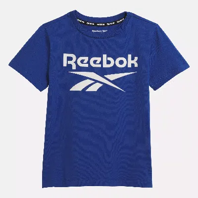 Reebok Unisex  Id Big Logo Tee - Little Kids In In Vector Blue