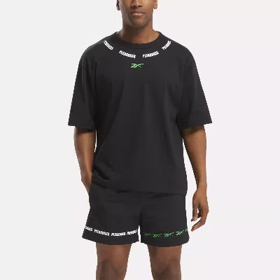 Reebok Unisex  X Pleasures Tee In Black