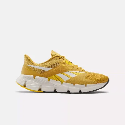 Reebok Men Zig Dynamica 5 Running Shoes, Retro Gold/Classic Yellow/Chalk Reebok Zig Dynamica 5 Retro Gold / Clay Yellow - Apr 2024  main image 4