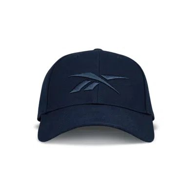 Reebok Vector Baseball Cap In Blue