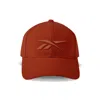 Reebok Vector Baseball Cap In Orange
