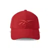 Reebok Vector Baseball Cap In Red