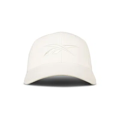 Reebok Vector Baseball Cap In White