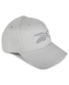 Reebok Vector Baseball Cap In Gray