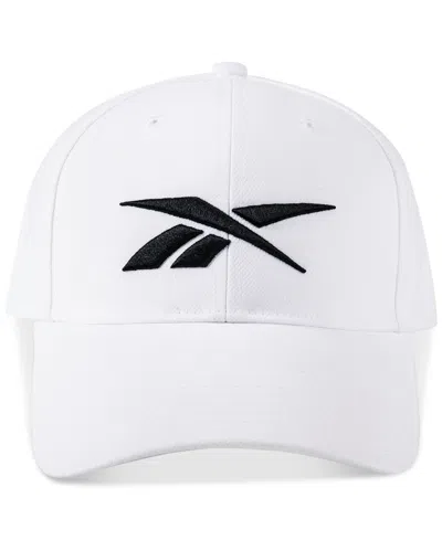 Reebok Vector Baseball Cap In White