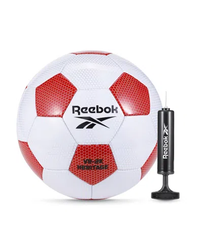 Reebok Vr-2k Heritage Synthetic Soccer Ball, Size 5 In Multi