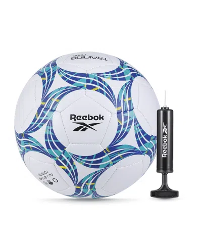 Reebok Vr-3k Premier Composite Soccer Ball Size 5 In White