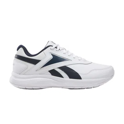 Pre-owned Reebok Walk Ultra 7 Dmx Max Wide 4e 'white/collegiate Navy/collegiate Royal' | Men's Size 10.5