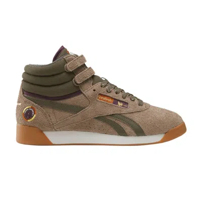 Pre-owned Reebok Walker Wear X Wmns Freestyle High 'army Green' | Women's Size 6