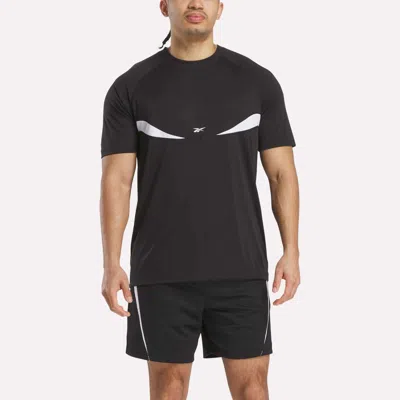 Reebok Warm-up Basketball T-shirt In Black
