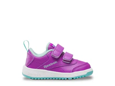 Reebok Weebok Clasp Low 2 (toddler) Kids Shoes Purple Rave/ai Aqua/white : 7 Toddler M, Rubber