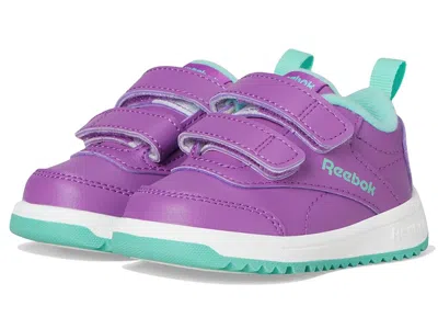 Reebok Weebok Clasp Low 2 (toddler) Kids Shoes Purple Rave/ai Aqua/white : 7 Toddler M, Rubber