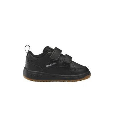 Pre-owned Reebok Weebok Clasp Low Toddler 'black Gum' | Infant Size 7