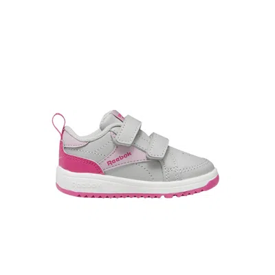 Pre-owned Reebok Weebok Clasp Low Toddler 'grey Proud Pink' | Infant Size 5