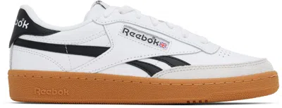 Reebok Man Sneakers White Size 9 Leather In Multi
