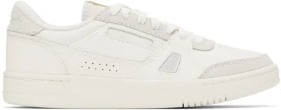 Reebok White & Grey Lt Court Trainers In Chalk/vintagechalk/m