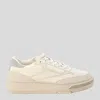 Reebok White And Grey Leather C Ltd Sneakers