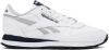 REEBOK WHITE CLASSIC LEATHER SNEAKERS