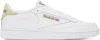 Reebok White Club C 85 Sneakers In White/white/citrus G