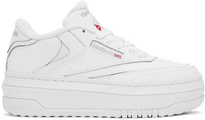 REEBOK WHITE CLUB C EXTRA SNEAKERS