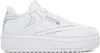 Reebok White Club C Extra Sneakers In Ftwwht/pugry3
