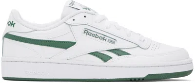 Reebok White Club C Revenge Sneakers In Ftwwht/tregre/tregre